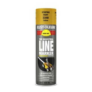 Product afbeelding voor Rust-Oleum Lijnverf Hard Hat 2348 500ml Geeloranje