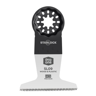 Product afbeelding voor ProOne Multitoolzaagblad Starlock SL09 65x50mm HCS Precision 5st