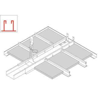 Product afbeelding voor OWAconstruct Bandraster 100 Gesleufd 3600mm Wit 8st Per Doos