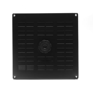 Product afbeelding voor Schuifrooster 200x200mm Aluminium Zwart Met Gaas