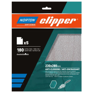 Product afbeelding voor Clipper Schuurvel A275 K180 230x280mm No-Fill