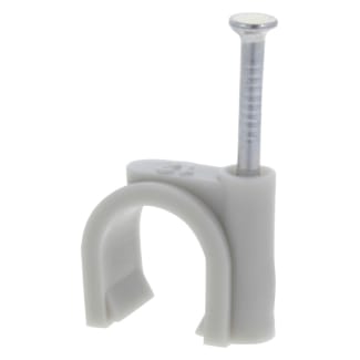 Product afbeelding voor Kabelclip 12mm Rond Grijs 70 Stuks