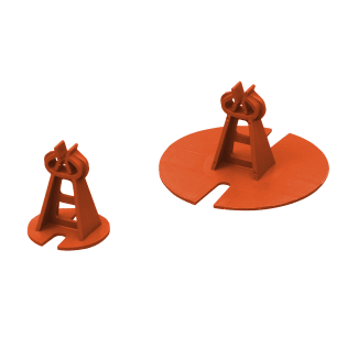 Product afbeelding voor De Hoop Afstandhouder 35/48 mm Ten Behoeve Van Combikist Pro