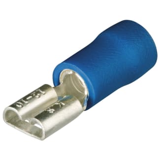 Product afbeelding voor Knipex Vlakstekerhuls 1.5-2.5mm Blauw 100st