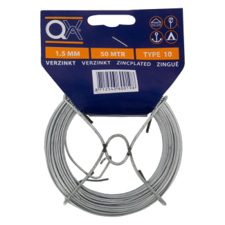Product afbeelding voor Staaldraad 1.5mm 50m Verzinkt