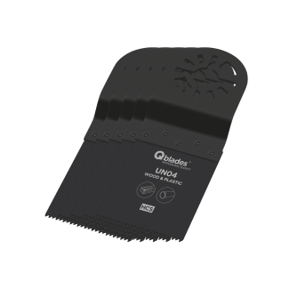 Product afbeelding voor Qblades Multitoolzaagblad Standaard UN04 34x40mm HCS 5st