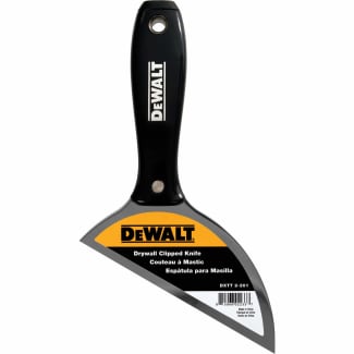 Product afbeelding voor DeWALT Plamuurmes 6" 127mm 30 Graden Carbon Staal Kunststof Greep