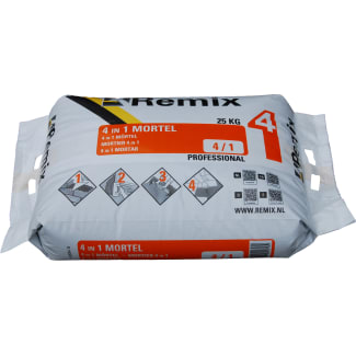 Product afbeelding voor Remix 4 in 1 Mortel 25kg