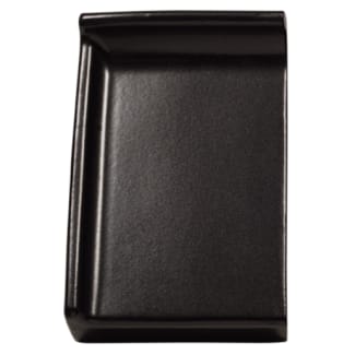 Product afbeelding voor Kloosterwaard Einddorpel Links 16cm Zwart Opstaande Rand 20mm Kering