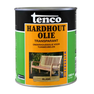 Product afbeelding voor Tenco Hardhoutolie Waterbasis 1L Transparant