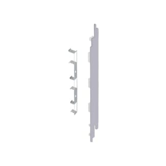 Product afbeelding voor Keralit Eindkap En Connector Rechts 2819 Wit Eiken Met Houtstructuur 5st