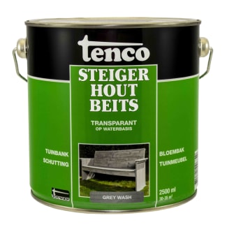 Product afbeelding voor Tenco Steigerhoutbeits 2.5L Grey Wash