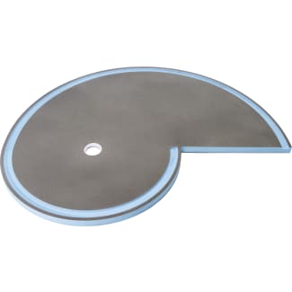 Product afbeelding voor Wedi Fundo Nautilo Vloerelement Instap Rechts 1890x1515x50mm