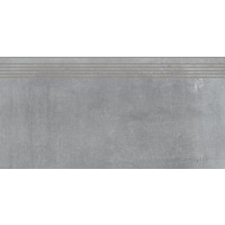 Product afbeelding voor Rako Traptrede Rebel Dark Grey 40x80cm Mat Gerectificeerd R9