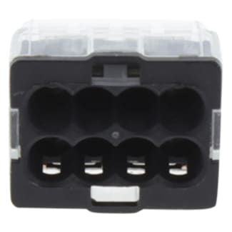 Product afbeelding voor Wago Lasklem 8-polig Transparant/Grijs 25st