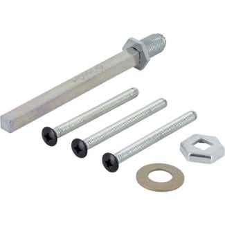 Product afbeelding voor HOPPE Montageset Veiligheidsgarnituur M6x55mm 8x85mm Knop/Kruk Matzwart