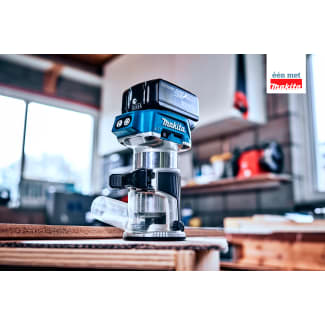 Product afbeelding voor Makita Accu Kantenfrees DRT50Z 18V Zonder Accu En Lader In Doos