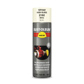 Product afbeelding voor Rust-Oleum Deklaag Hard Hat 2192 500ml Wit RAL9010