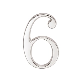 Product afbeelding voor Skantrae Huisnummer Chroom Nr 6 Titanium