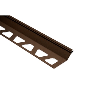 Product afbeelding voor Schlüter FINEC-SQ-TSR Decoratief Profiel 11mm 250cm Alu Structuur Gecoat Roestbruin FSQ110TSR