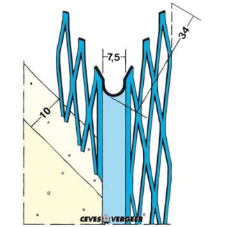 Product afbeelding voor Hoekbeschermer 1005 300cm 10mm