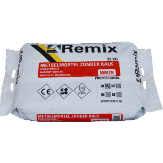 Product afbeelding voor Remix Metselmortel Zonder Kalk M10 25kg