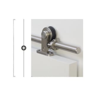 Product afbeelding voor Skantrae Hang&Sluitwerkpakket 567SSL Delta RVS 2x Deurgreep Tupelo 160 RVS