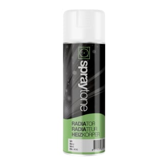 Product afbeelding voor Spraytone Radiatorlak Binnen 400ml RAL9016 Verkeerswit
