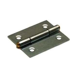 Product afbeelding voor DX Smalscharnier 40x32mm Met Pen Messing Verzinkt