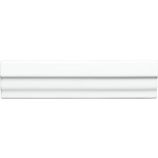 Product afbeelding voor Strip Neri Cornisa Clasico Blanco Z 3,5x15cm Glanzend