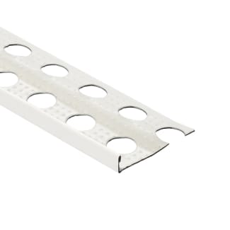 Product afbeelding voor Slimgrip Stucstopprofiel SG1216 270cm 6mm Verzinkt Wit