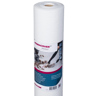 Product afbeelding voor PrimaCover Afdekvlies Standard 1x25m Wit Zelfklevend