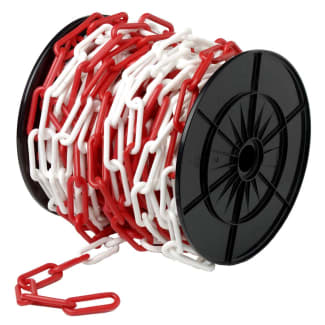 Product afbeelding voor DX Ketting 6mm Kunststof Rood/Wit