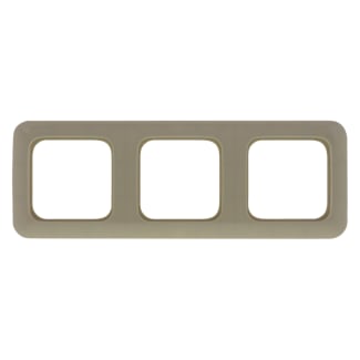 Product afbeelding voor Busch-Jaeger Afdekraam S1 Inbouw 3-voudig Crème-wit 1st