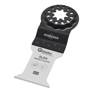 Product afbeelding voor Qblades Multitoolzaagblad Standaard SL04 35x50mm HCS 1st
