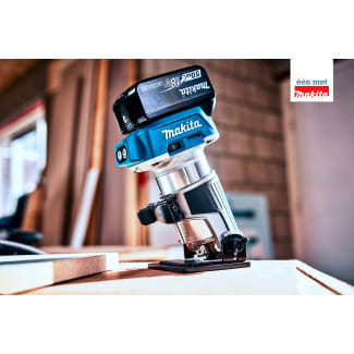 Product afbeelding voor Makita Accu Kantenfrees DRT50Z 18V Zonder Accu En Lader In Doos