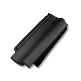 Product afbeelding voor Nelskamp H-10 Gevelpan Rechts Nederlands Model Matzwart Engobe 671