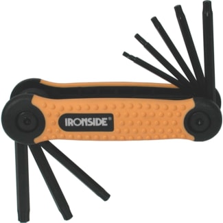 Product afbeelding voor Ironside Inbussleutelset TX9-TX40 8-delig In Houder Inklapbaar
