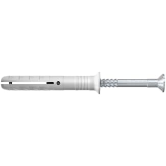 Product afbeelding voor Fischer Nagelplug N-S 6x40mm Verzonken kop Nylon Elektrolytisch Verzinkt 50st 50354