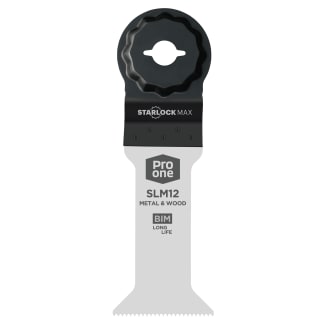 Product afbeelding voor ProOne Multitoolzaagblad Starlock Max SLM12 42x78mm Bi-Metaal 5st