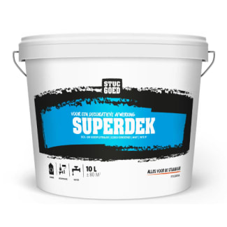 Product afbeelding voor Stucgoed Superdek 10L