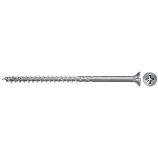 Product afbeelding voor Fischer Spaanplaatschroef FPF II CZP 5x70/42mm Verzonken Kop PZ-2 Blauw Verzinkt 200st 670426