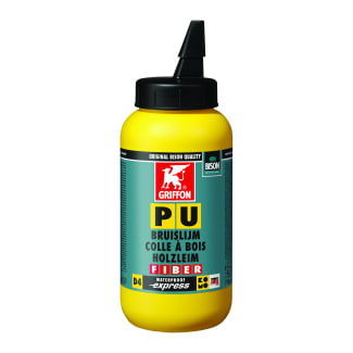 Product afbeelding voor Griffon PU Houtlijm Fiber 750gr Transparant