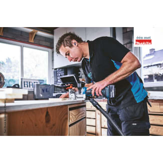 Product afbeelding voor Makita Accu Lamellenfrees DPJ180ZJ 18V