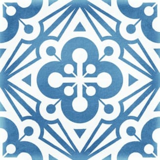 Product afbeelding voor Vloertegel Boheme Bolshoi 02 Navy 20x20cm 7mm Mat R10