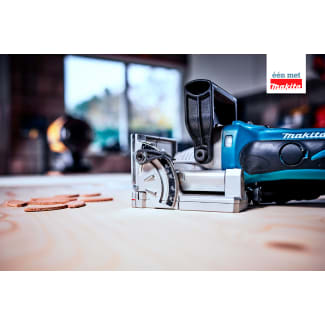 Product afbeelding voor Makita Accu Lamellenfrees DPJ180ZJ 18V