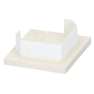 Product afbeelding voor Keralit Eindkap Voor 2827/2828 Snowwhite Pure Mat