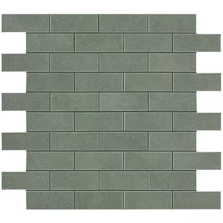 Product afbeelding voor Mozaiektegel Berlin Sage Minibrick 30.5x30.5cm 8.5mm Mat Gerectificeerd