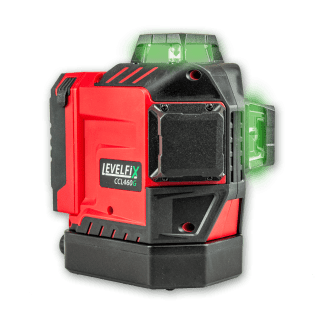Product afbeelding voor Levelfix 3D Cone-Kruislaser CCL460G In Koffer