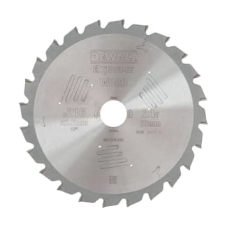 Product afbeelding voor DeWALT Cirkelzaagblad Extreme DT4310QZ 216x30mm 24tands
